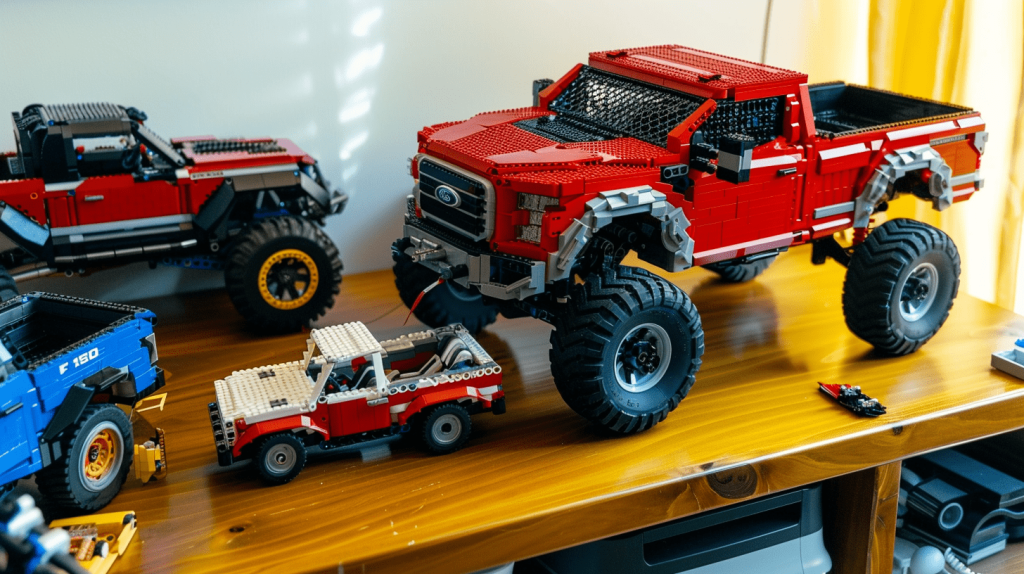 Truck lego blocks