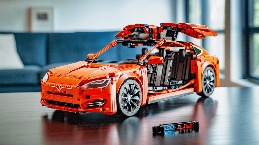 Lego sports car set